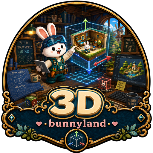 Bunnyland 3D add-on badge